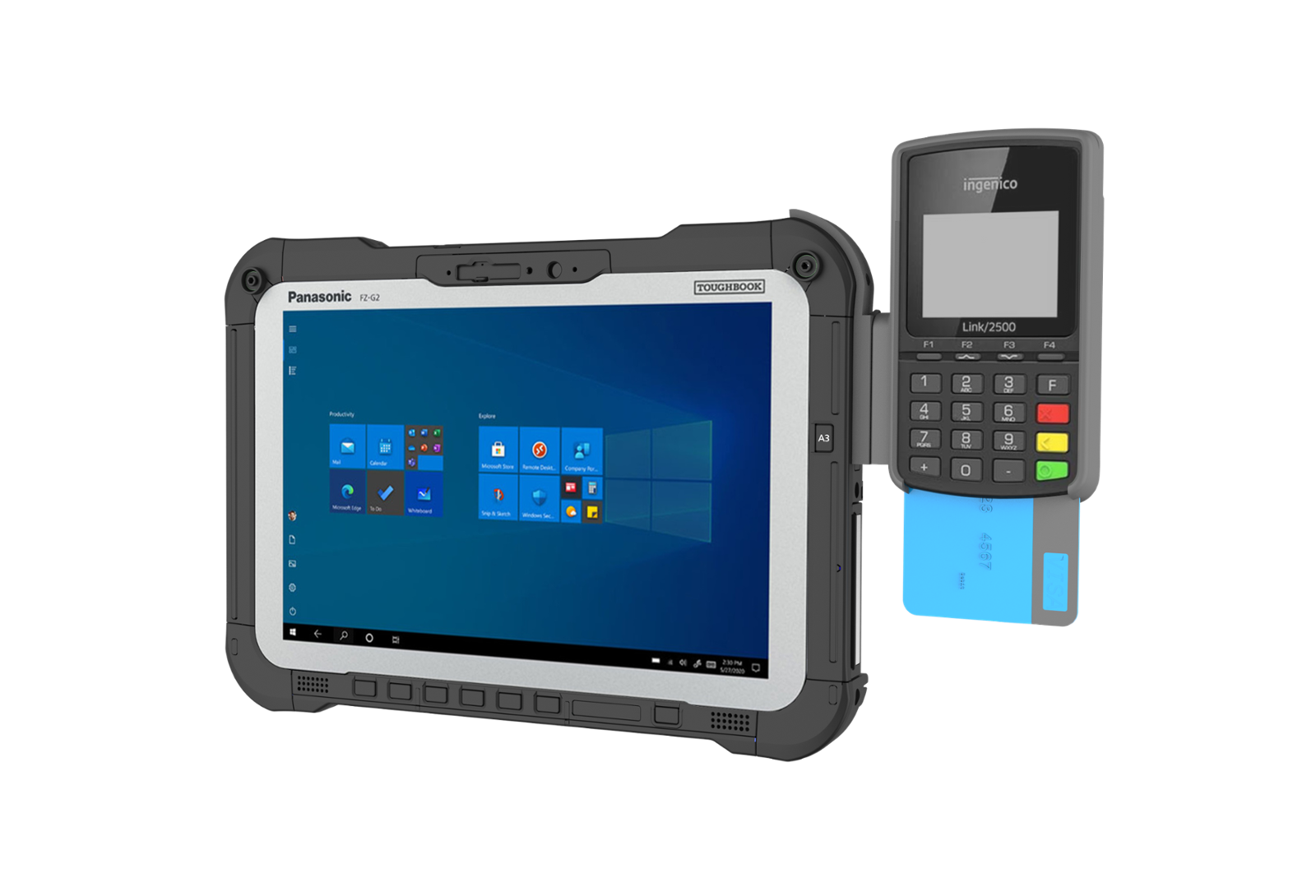 Toughmate FZ-G2 Mobile Point of Sale Integration Kit