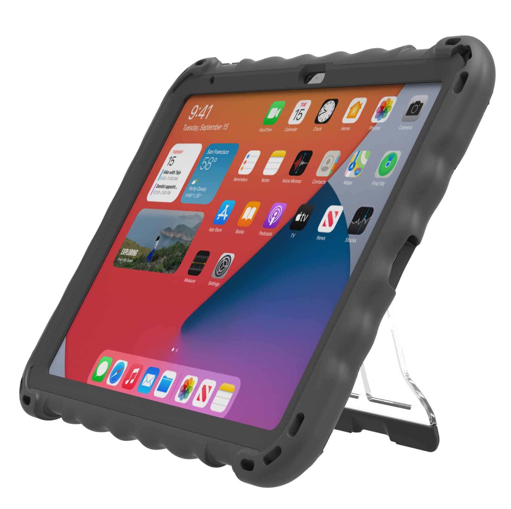 Rugged Snap-On Case for iPad Gen 7, 8, and 9