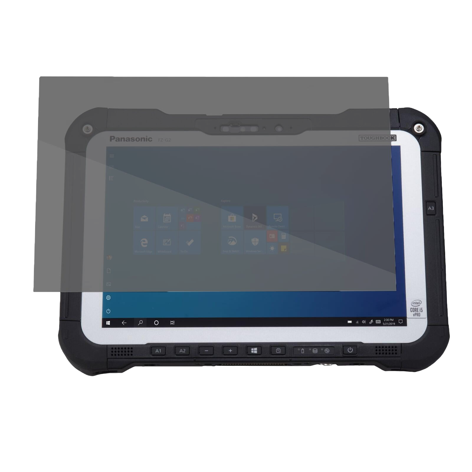 Privacy Screen Protection for TOUGHBOOK Devices