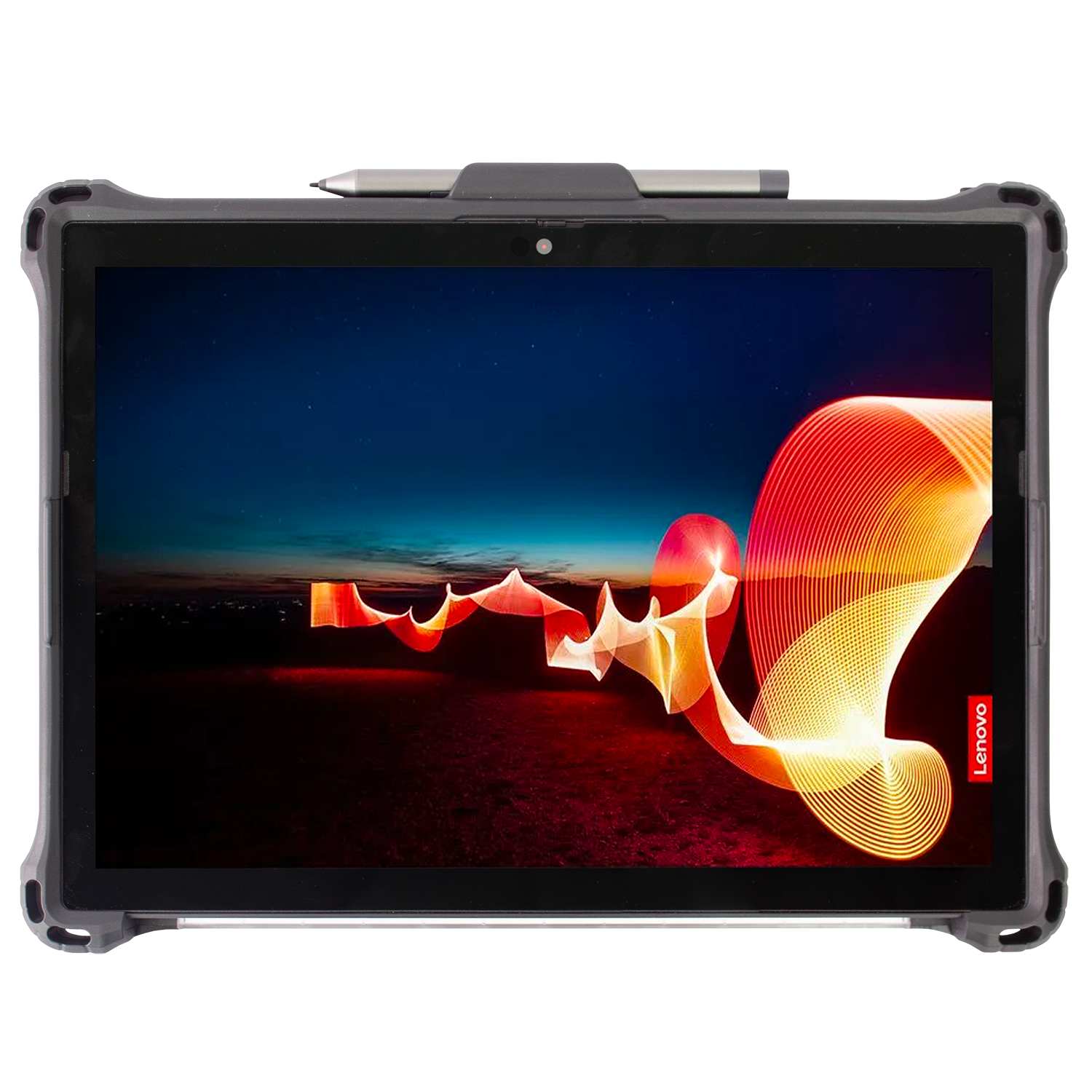 Rugged Case with Silicone Hand Strap for Lenovo X12