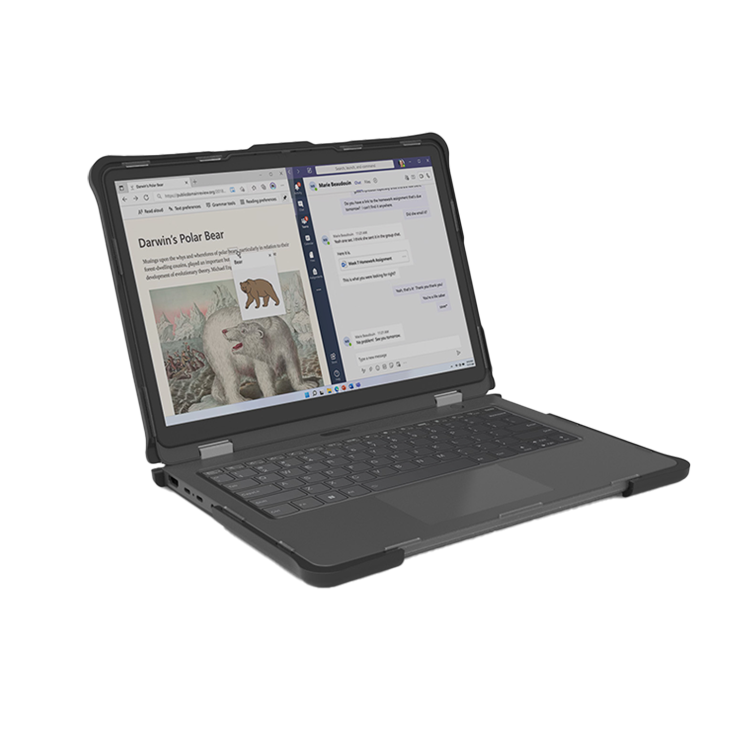 Lenovo 13w 2in1 G3 Rugged Snap-On Case