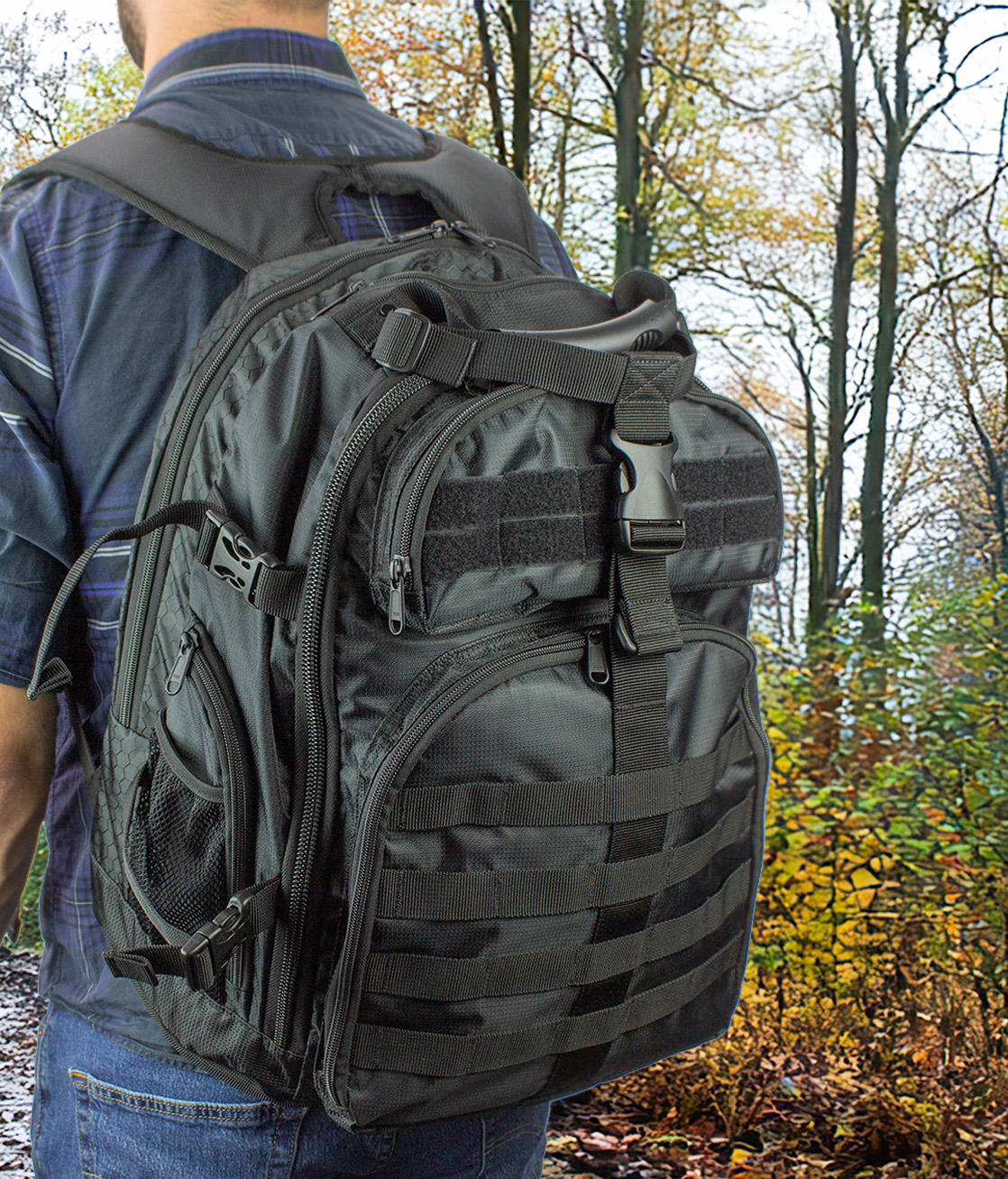 Deluxe Backpack MOLLE - InfoCase Deluxe Backpack MOLLE - InfoCase