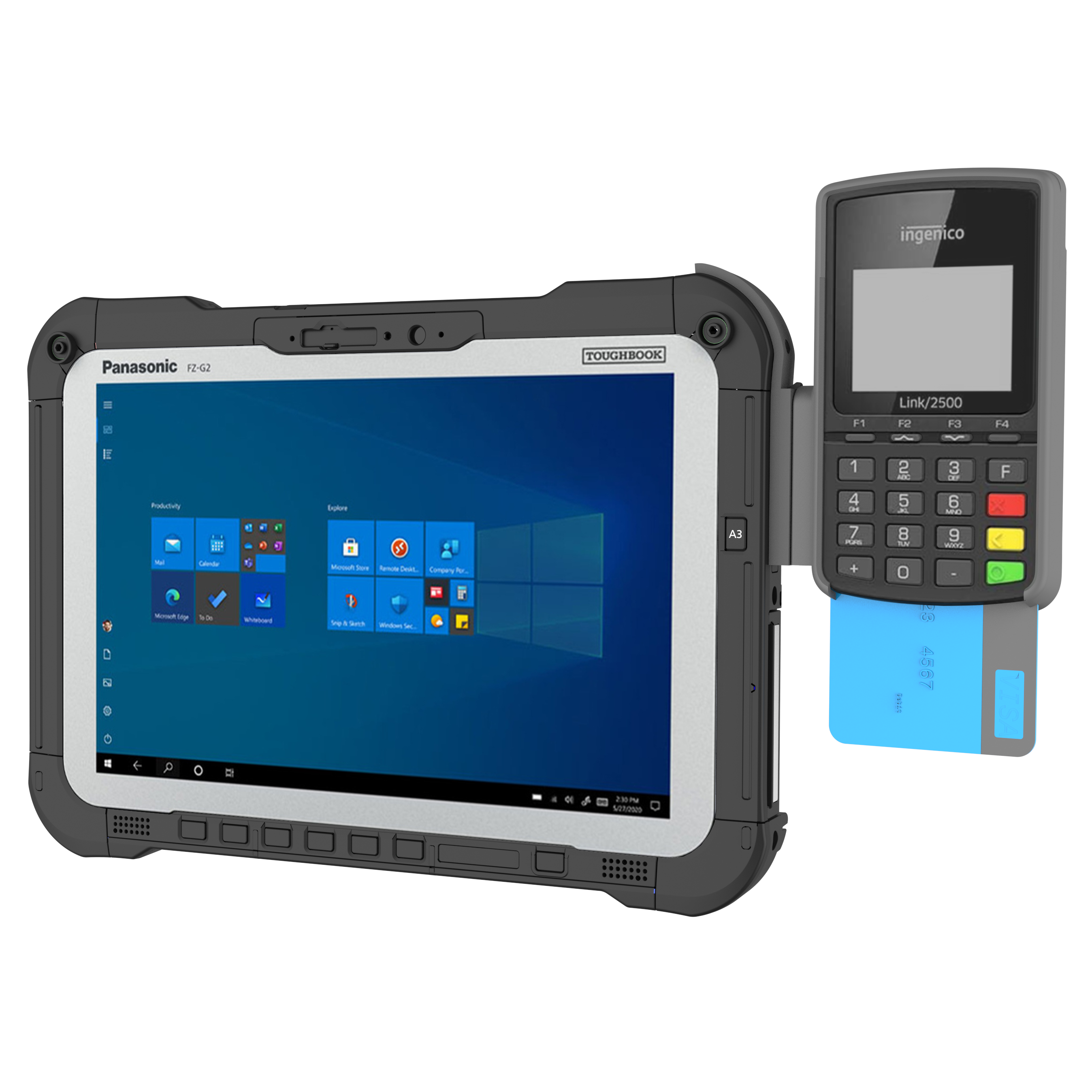 ToughMate mPOS Integration Tool for TOUGHBOOK G2, Verifone E285