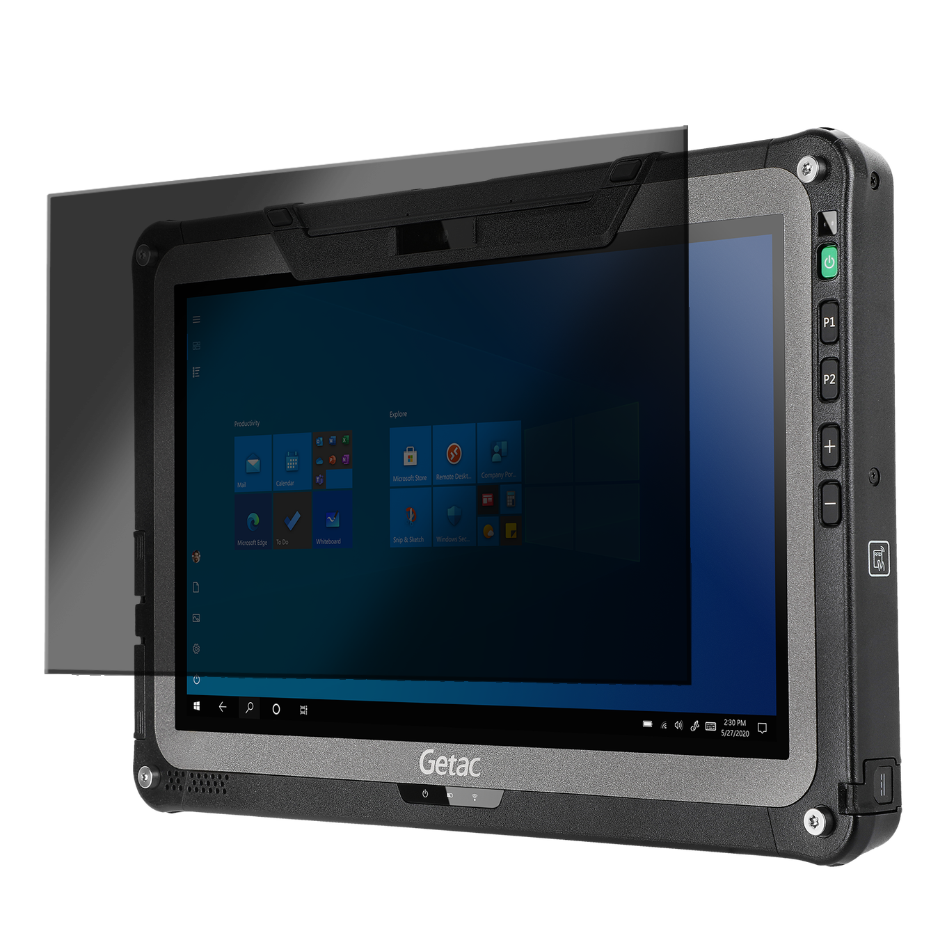 Privacy Glass Screen Protector for Getac F110 Gen 6, 7