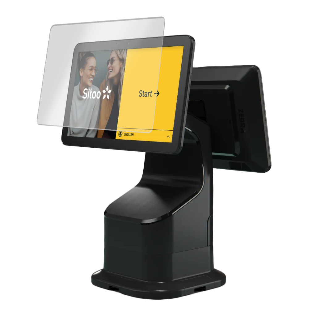 Shatterproof Glass Screen Protector for Zebra KC50 Kiosk Computer 15-inch