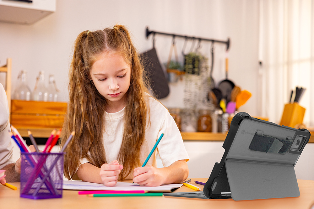 ErGo Case for Lenovo Chromebook Duet Edu Gen 2 with Hand Strap